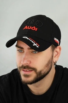 Бейсболка унисекс Braxton Audi Racing 58206 56-58 Черный (58292)