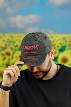 Чоловіча бейсболка Чорний Braxton"Bravestart"