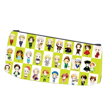 Пенал шкільний аніме Хеталія Hetalia двосторонній 22х11 см (pn_0103)