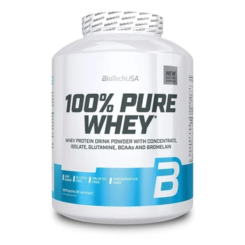 Протеин BioTech 100% Pure Whey, 2.27 кг - Орех