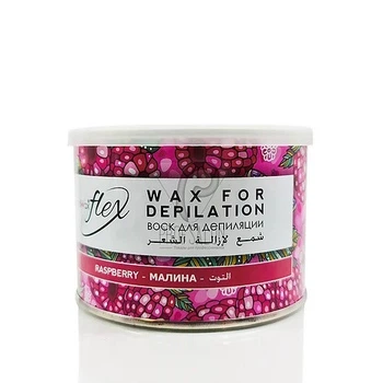 Воск ItalWax, в банке 400мл, FLEX, малина (Raspberry)