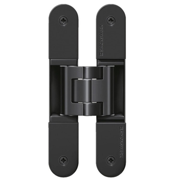 Петля скрытая Simonswerk Tectus TE 340 3D RAL 9005 черная матовая, до 80 кг