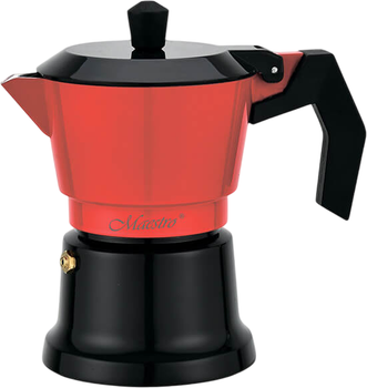 Гейзерна кавоварка Maestro Espresso Moka Алюмінієва 450 мл (MR-1657-9)
