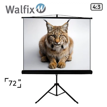 Проекционный экран Walfix SNТ-1 мобильный тренога 72" 145х110см 4:3