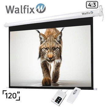 Проекционный экран Walfix TLS-4 моторизированный 120" 240х180см 4:3