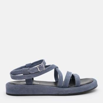 Женские сандалии замшевые Ashoes 211/21113 39 25 см Джинс (ROZ6501005861)