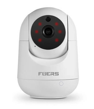 Поворотная Wi-Fi IP камера видеонаблюдения Fuers 5MP Tuya Smart Home, удаленный просмотр, вращение, сигнализация, видеоняня