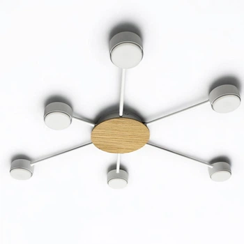 Люстра стельова SVITANOK 6хGX53 Бліий LIGHT SET