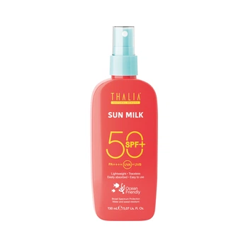 Молочко для загара из SPF 50 Thalia, 150 мл