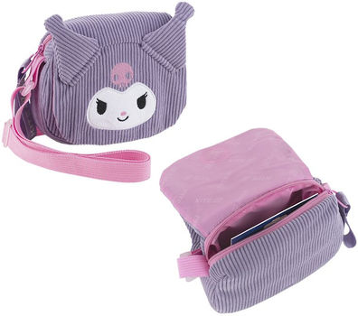 Сумка дитяча Kite Kids Kuromi 15х13х3.5 Фіолетова (HK25-2710)