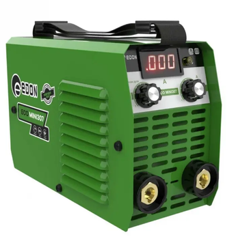Зварювальний інверторний апарат (зварювання) EDON ECO MINI-307 : 3.5 кВт, 307 А, електрод 1,6-4,0 мм