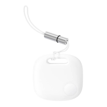 Bluetooth брелок трекер для поиска вещей, компактный, 30 м, белый