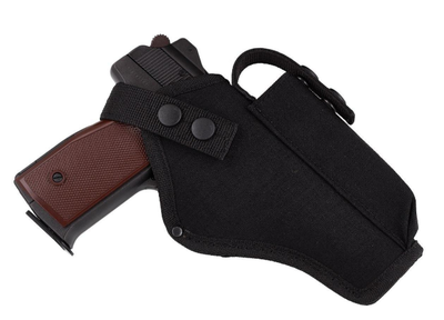 Кобура для Beretta 92 (Беретта) на пояс с подсумком под магазин Черная MS
