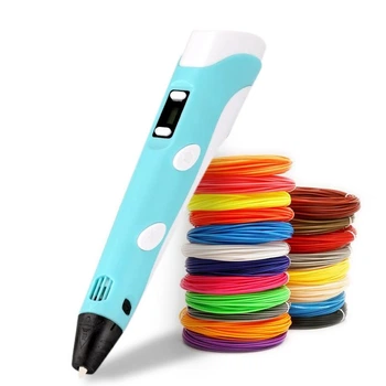 3D Ручка Pen-2 с LED дисплеем для создания объемных рисунков