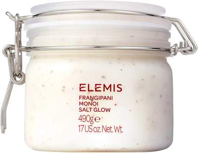 Сольовий скраб для тіла Elemis Frangipani Monoi Salt Glow 490 г (641628000708)