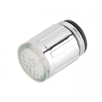 Насадка подсветка для крана GLOW WOTER 748, насадка с подсветкой, светящаяся насадка, светодиодная насадка