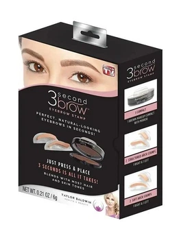 Набор штампов для бровей 3 Second Brow 908-26, Формы для бровей