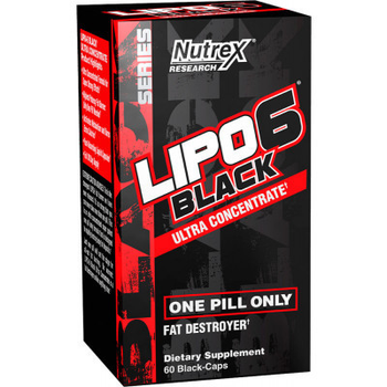 Жиросжигатель Nutrex Lipo-6 Black Ultra
