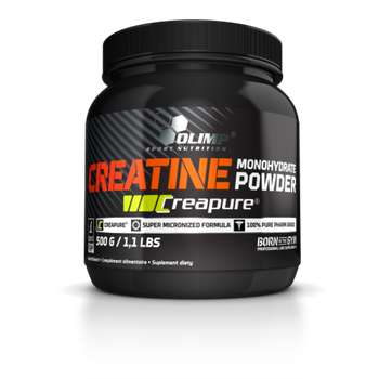 Креатин Olimp Labs Creatine Monohydrate Powder Creapure 500 грамм Без вкуса