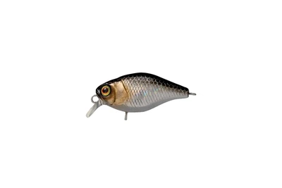 Воблер Jackall Chubby 38F 4г, цвет: HL Silver & Black (4106012005)