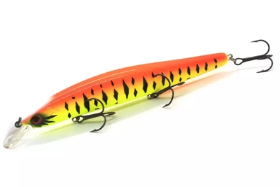 Воблер Daiwa Steez Minnow 125SP SR 19г, цвет: Red Tiger (4132007008)