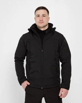 Куртка демисезонная мужская UKM Softstorm 3XL черный