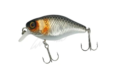Воблер Jackall Chubby 38F 4г, цвет: UV Mat Silver&Black (4106012018)