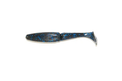 Силикон Gambler EZ Swimmer 4.25" (7шт/уп), цвет: Black Blue Glitter (4318003004)
