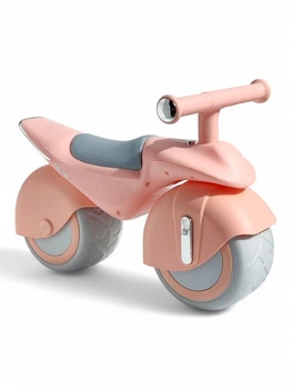 Толокар беговел Beruty Ride BBTT-Q7 двухколесный с максимальной нагрузкой до 60 кг со звуковыми эффектами Розовый