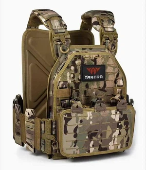 Армійська штурмова плитоноска YAKEDA зі швидким скиданням Cordura 1000D мультикам