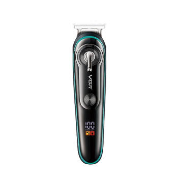 Тример VGR V-075 4 насадки 600 mAh 5000 RPM LED display Black (10478)