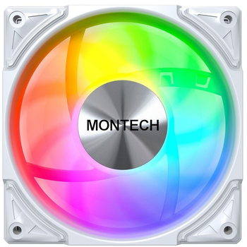 Вентилятор Montech 120MM METAL PRO 12 ARGB PWM WHITE