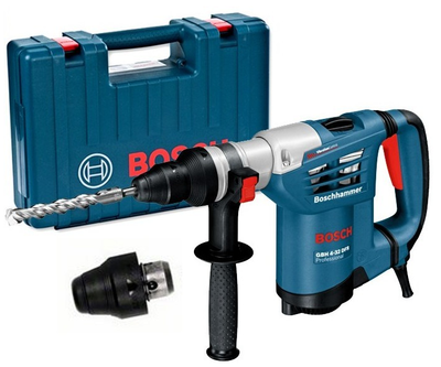Профессиональный ударный электрический перфоратор Bosch GBH 4-32 DFR : 900 Вт, 4, 2 Дж (0611332100)