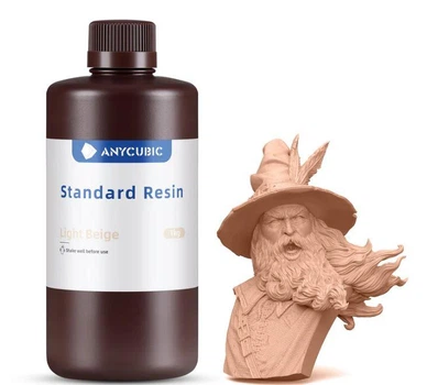 Фотополимерная смола высокоточная Anycubic Standard Resin Бежевый 1kg