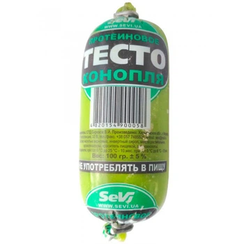 Наживка Тесто-протеиновое SEVI 120гр. Конопля,12288