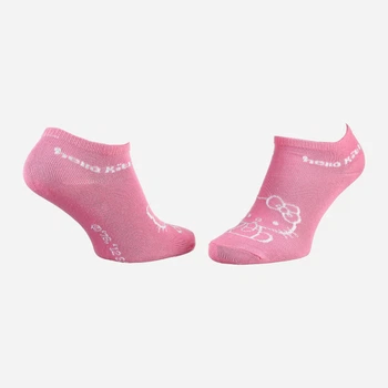 Носки женские короткие хлопковые Disney Hello Kitty 13847651-2 35-41 Бледно-розовые (3349610000237)