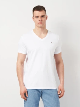 Футболка бавовняна чоловіча Tommy Hilfiger 11439.2 M Біла (smt2000000026763)
