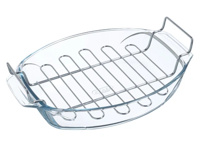 Форма для запекания с решеткой PYREX 412U000/8043 (4л/38см)