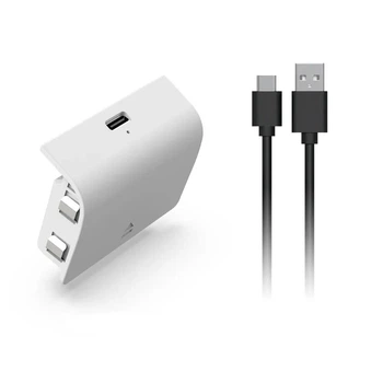 Аккумуляторная батарея Dobe TYX-2610B для Xbox Series S/X 800mAh, белая