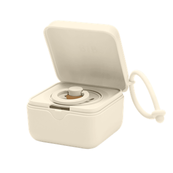 Контейнер-стерилізатор для пустушок BIBS x Pacifier Box - Eloise Ivory (без пустушки)