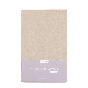 Простирадло Home Line 120104144 200х200 Махрові; Бавовна, Поліестер Бежевий