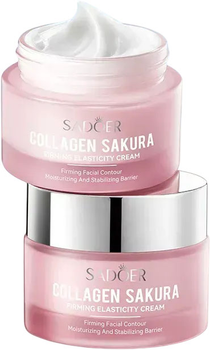 Крем для лица Sadoer Collagen Sakura Firming Elasticity Cream с Экстрактом сакуры 50 мл (2000962947601)