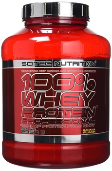 Протеїн Scitec Nutrition 100% Whey Protein Professional 2350 грам Банан (101550-1)