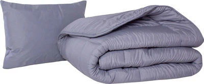 Набір Шерстяний MirSon Супер Теплий №9030 Eco Light Gray (ковдра 172x205 см + подушка 50х70 середня) (2200005995495)