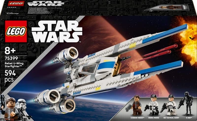 Конструктор LEGO Star Wars Повстанський винищувач U-Wing 594 деталі (75399)