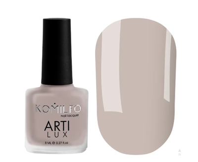 Лак для нігтів KOMILFO ArtiLux 013 (приглушений сіро-ліловий) 8 мл