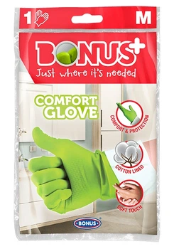 Рукавички гумові Bonus B012 Comfort Glove 1 пара M