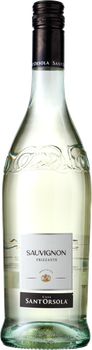 Вино напівігристе Sant'Orsola Sauvignon Frizzante біле сухе 0.75 л 11.5% (8005415063208)