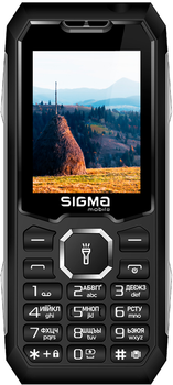 Мобильный телефон Sigma mobile X-style 341 Bro Type-C Black UA