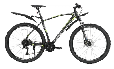 Велосипед Cronus Warrior 29"21" Чорний-Салатовий